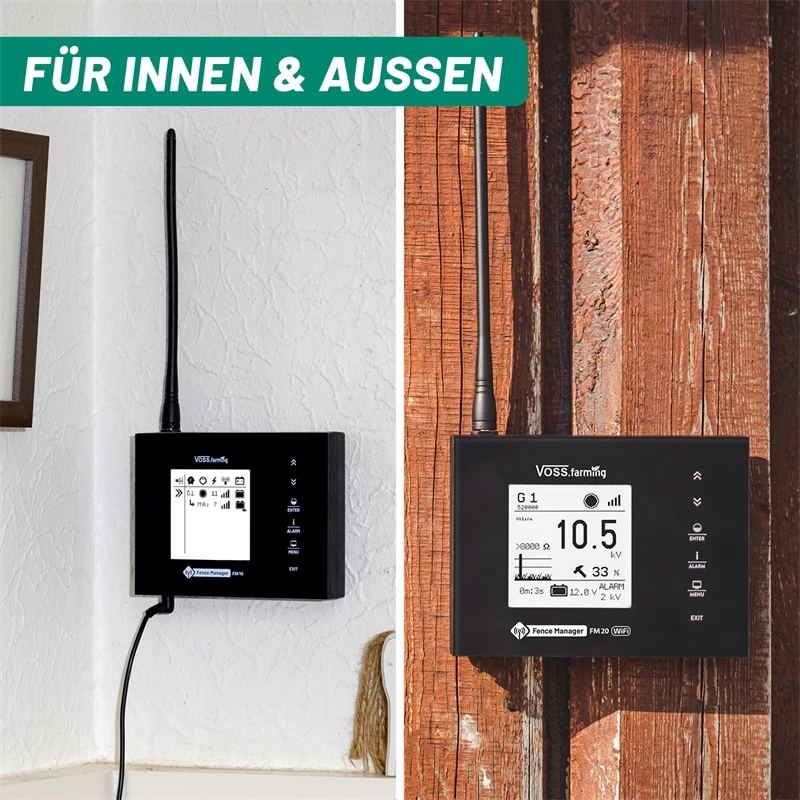VOSS.farming Weidezaun-Überwachung Komplettset - Für 1 Zaun: FM 10 + 1x Sensor 11 VOSS.farming Weidezaun-Überwachung Komplettset - Für 1 Zaun: FM 10 + 1x Sensor – Bild 9