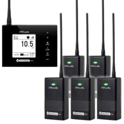 VOSS.farming Weidezaun-Überwachung Komplettset - Für 5 Zäune: FM 10 + 5x Sensor