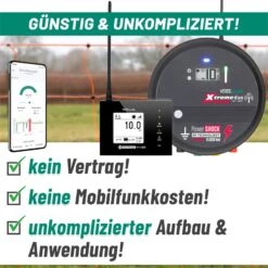 VOSS.farming Set: Profi-Weidezaungerät+Smartphone Fernsteuereinheit - Xtreme Duo X110 RF+FM 20 WiFi 24 VOSS.farming Set: Profi-Weidezaungerät+Smartphone Fernsteuereinheit - Xtreme Duo X110 RF+FM 20 WiFi -Optimal Ranchzaun Geschäft 41750 voss farming set profi weidezaungeraet smartphone fernsteuerung guenstig unkompliziert