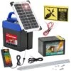 9V VOSS.farming Weidezaungerät "Extra Power 9V SOLAR" Inkl. Batterie + Zaunprüfer -Optimal Ranchzaun Geschäft 42017 voss farming batteriegeraet 9v mit 6w solarmodul und zubehoer
