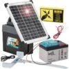 VOSS.farming "KAPPA 7 SOLAR", Starkes Weidezaun-Set + 12V Akku + 12W Solar 2 VOSS.farming "KAPPA 7 SOLAR", Starkes Weidezaun-Set + 12V Akku + 12W Solar -Optimal Ranchzaun Geschäft 42035 voss farming solar weidezaungeraet kappa 7 mit solarmodul 12w und gel akku