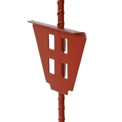 25x VOSS.farming Federstahlpfahl, Oval, Rot, 9,5 X 5,5mm, 107cm -Optimal Ranchzaun Geschäft 42175 VOSS farming Federstahlpfahl Fusstritt