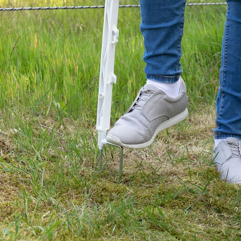 20x VOSS.farming Weidezaunpfahl 103cm, 2 Spitzen - Extra Stabiler Stand 11 20x VOSS.farming Weidezaunpfahl 103cm, 2 Spitzen - Extra Stabiler Stand – Bild 9