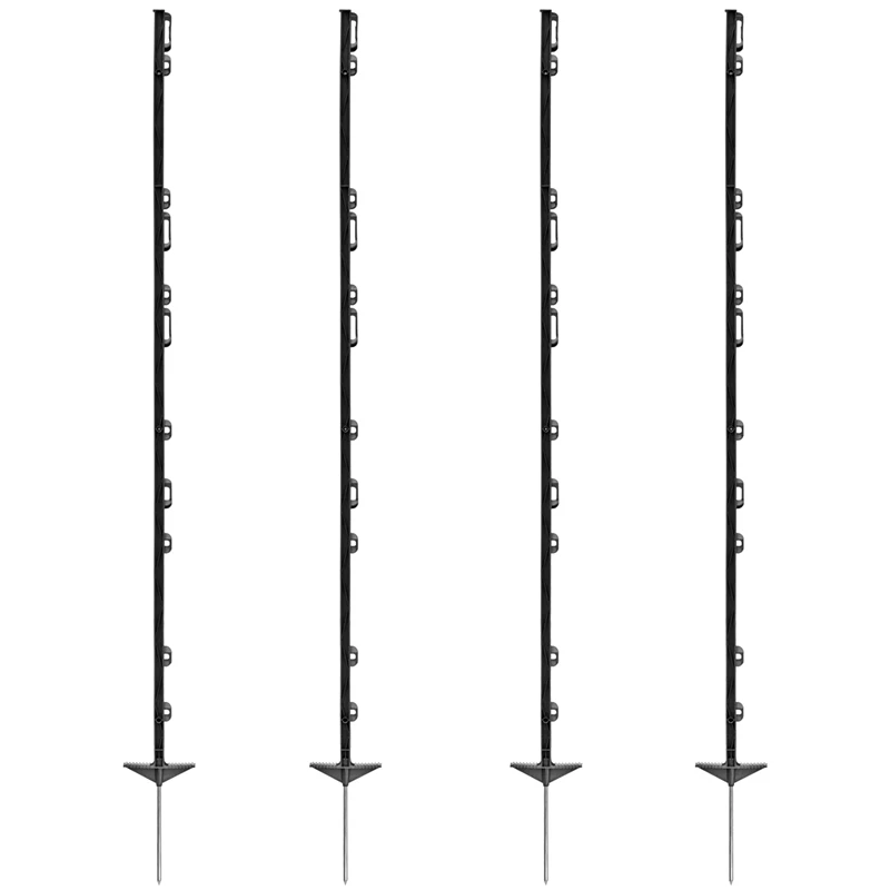 40x VOSS.farming "farm 156" Weidezaunpfahl 156cm, Schwarz, AKTION! 3 40x VOSS.farming "farm 156" Weidezaunpfahl 156cm, Schwarz, AKTION!