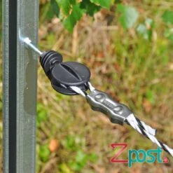 20x VOSS.farming Z-Profil / Z-profilpfahl, 100cm, Aktionspack! Metallpfahl Für Weidezaun -Optimal Ranchzaun Geschäft 42220 Z Post ZPost Zaunanfang sehr einfache Isolatormontage Z Profilpfahl