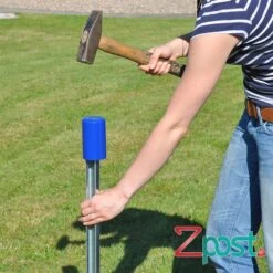 20x VOSS.farming Z-Profil / Z-profilpfahl, 100cm, Aktionspack! Metallpfahl Für Weidezaun -Optimal Ranchzaun Geschäft 42220.4 ZPost Z Post Einschlagen mit Einschlaghuelse einfache Monatage 1