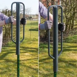 Handramme Für Alle Gängigen T-Post/ T-Pfosten -Optimal Ranchzaun Geschäft 42229 hand ramme tpost einschlagen pfaehle