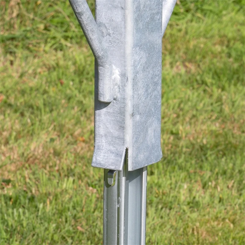 VOSS.farming Handramme Für Wildzäune, Z-Profilpfosten, Verzinkt 8 VOSS.farming Handramme Für Wildzäune, Z-Profilpfosten, Verzinkt – Bild 6