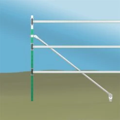 VOSS.farming T-Post Zaunanfangs-Set "Expert", Für T-Pfosten -Optimal Ranchzaun Geschäft 42278 voss farming tpost expert streben zaunanfang