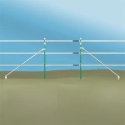 VOSS.farming T-Post Ecklösungs-Set "Expert", Für T-Pfosten -Optimal Ranchzaun Geschäft 4227842280 voss farming tpost expert streben tor