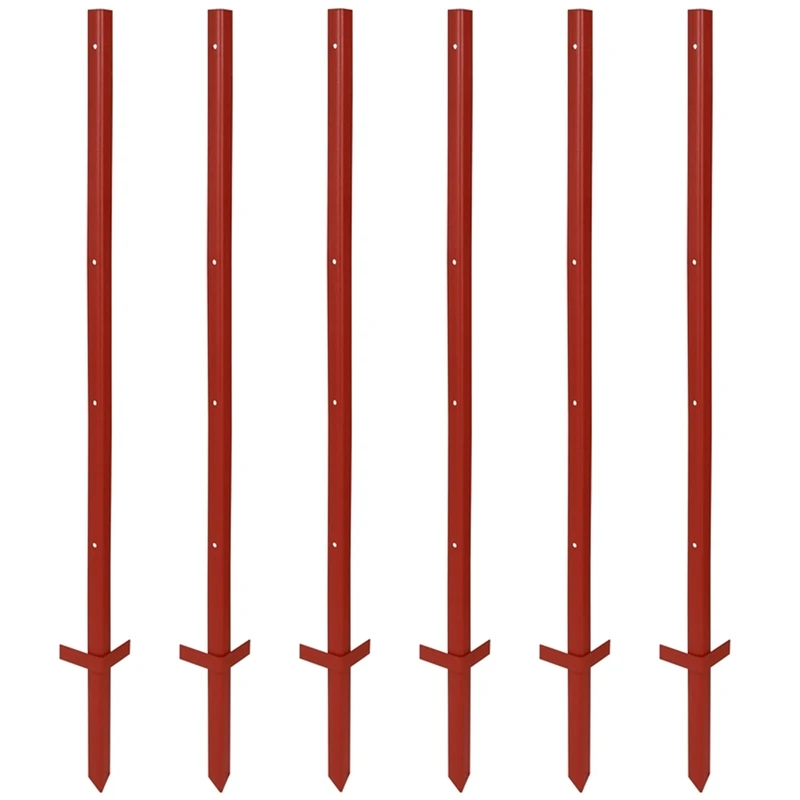 10x VOSS.farming Winkelstahlpfahl 115cm, 3mm, 4x Bohrungen, Mit Doppeltritt 3 10x VOSS.farming Winkelstahlpfahl 115cm, 3mm, 4x Bohrungen, Mit Doppeltritt