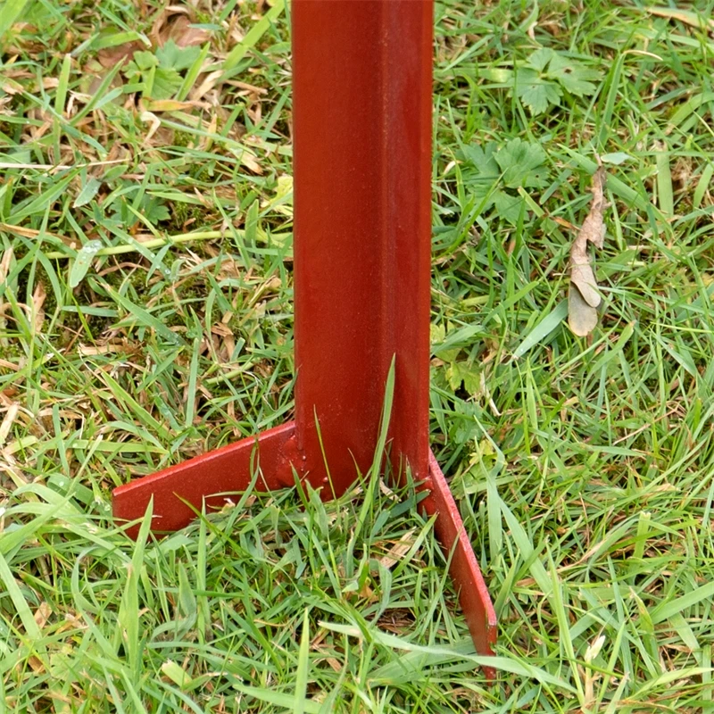 10x VOSS.farming Winkelstahlpfahl 115cm, 3mm, 4x Bohrungen, Mit Doppeltritt 10 10x VOSS.farming Winkelstahlpfahl 115cm, 3mm, 4x Bohrungen, Mit Doppeltritt – Bild 8