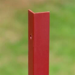 10x VOSS.farming Winkelstahlpfahl 150cm, 3mm, 5x Bohrungen, Mit Doppeltritt -Optimal Ranchzaun Geschäft 42290 92 voss farming winkelstahlpfahl sehr robust 5