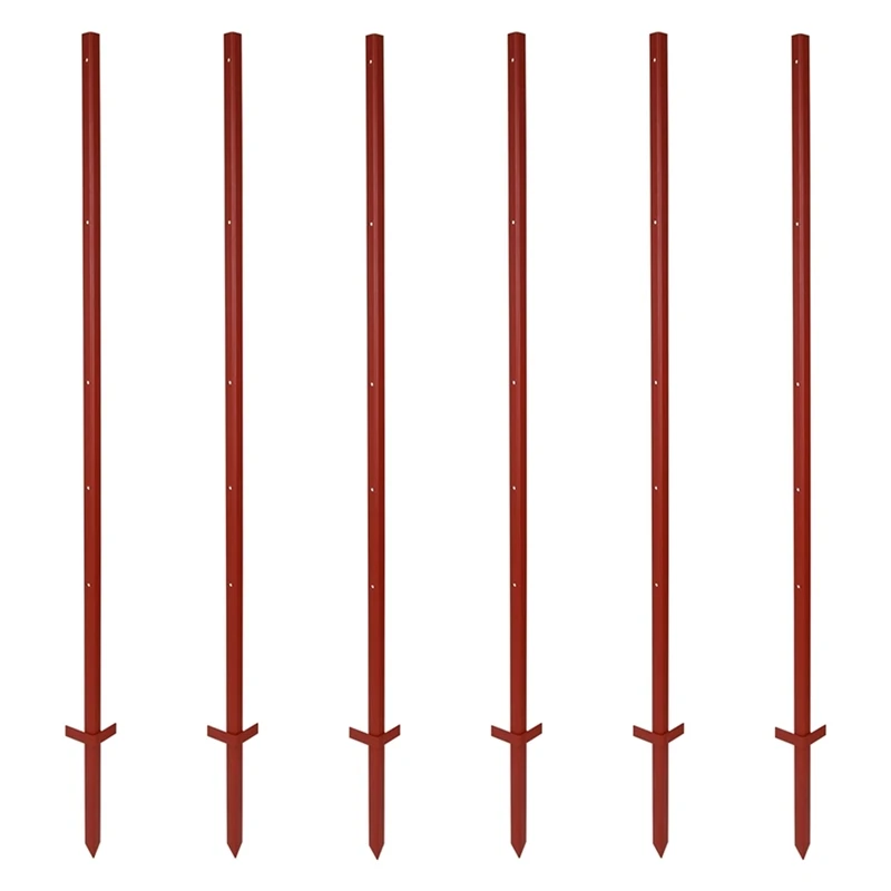 40x VOSS.farming Winkelstahlpfahl 150cm, 3mm, 5x Bohrungen, Mit Doppeltritt 3 40x VOSS.farming Winkelstahlpfahl 150cm, 3mm, 5x Bohrungen, Mit Doppeltritt