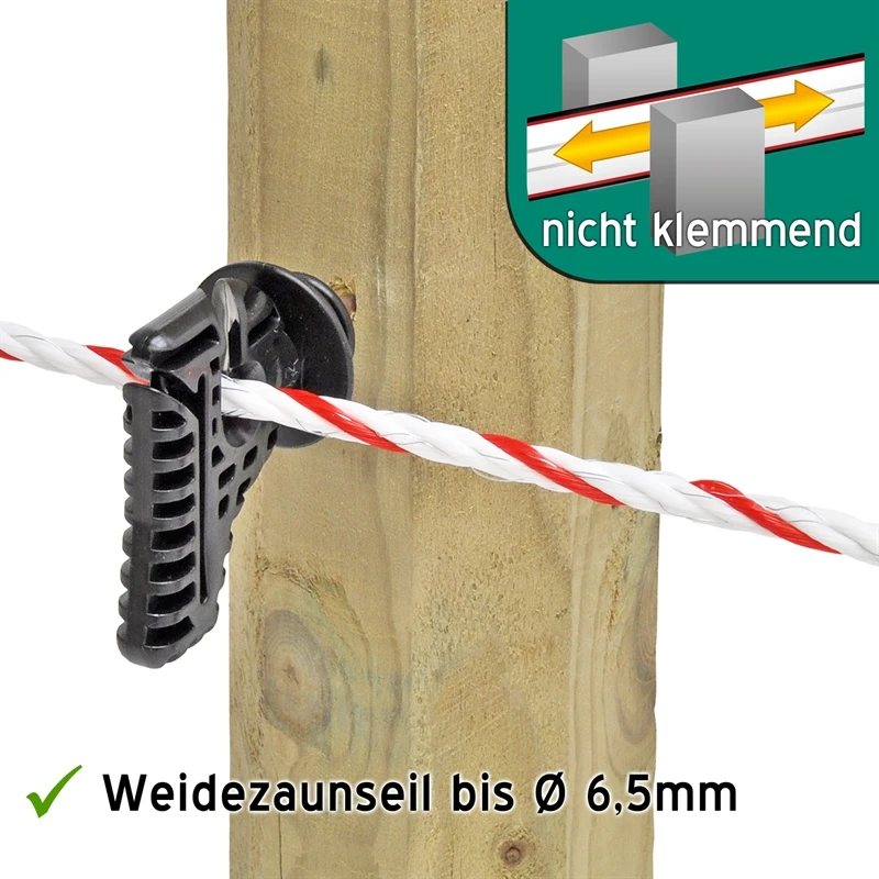 30x Isolator "COMBI", Für Band Und Seil 5 30x Isolator "COMBI", Für Band Und Seil – Bild 3