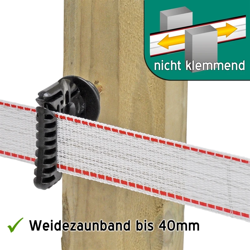 30x Isolator "COMBI", Für Band Und Seil 6 30x Isolator "COMBI", Für Band Und Seil – Bild 4