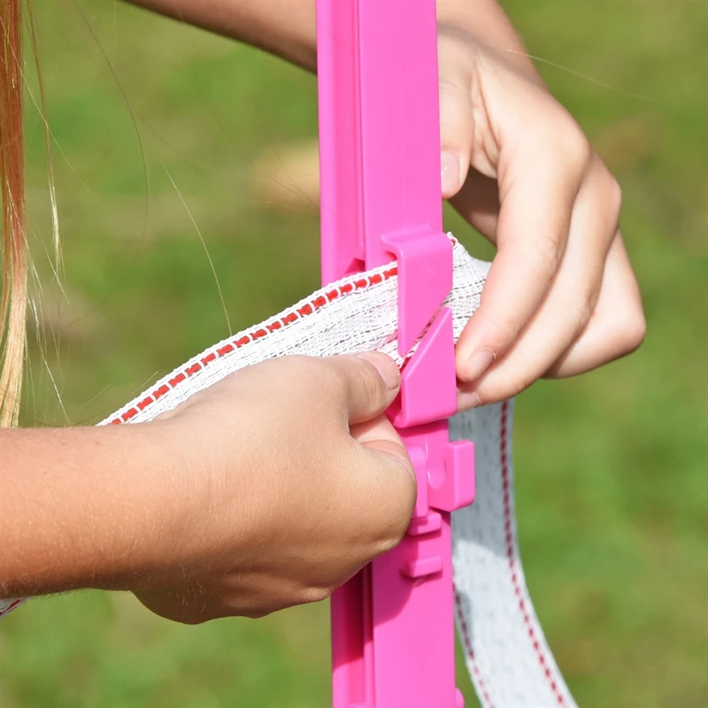 20x VOSS.farming "style" Weidezaunpfähle, 156 Cm, Doppeltritt, Pink 10 20x VOSS.farming "style" Weidezaunpfähle, 156 Cm, Doppeltritt, Pink – Bild 8