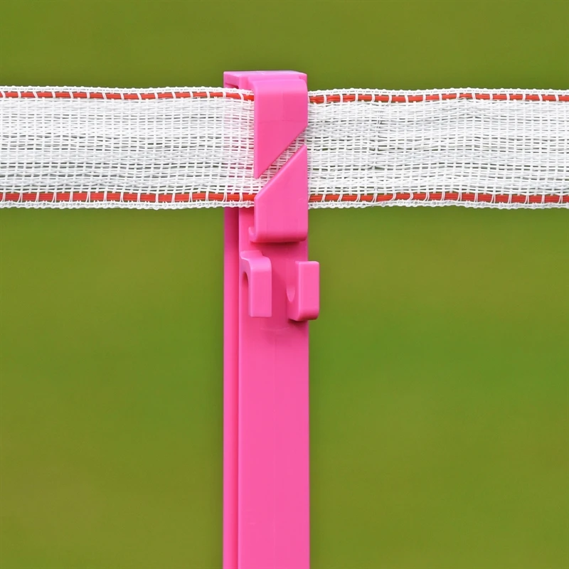 20x VOSS.farming "style" Weidezaunpfähle, 156 Cm, Doppeltritt, Pink 11 20x VOSS.farming "style" Weidezaunpfähle, 156 Cm, Doppeltritt, Pink – Bild 9