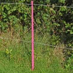 20x VOSS.farming "style" Weidezaunpfähle, 156 Cm, Doppeltritt, Pink 25 20x VOSS.farming "style" Weidezaunpfähle, 156 Cm, Doppeltritt, Pink -Optimal Ranchzaun Geschäft 42357 VOSS.farming Weidezaunpfahl Weidezaunband Pink sehr gut sichtbar