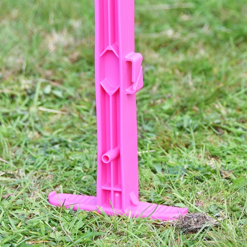 20x VOSS.farming "style" Weidezaunpfähle, 156 Cm, Doppeltritt, Pink 13 20x VOSS.farming "style" Weidezaunpfähle, 156 Cm, Doppeltritt, Pink – Bild 11