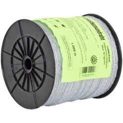 Steuer-Litze 1000 M 19 Steuer-Litze 1000 M -Optimal Ranchzaun Geschäft 42380 Dederonlitze Elektroweidezaun Draht Original Steuerdraht 1000m