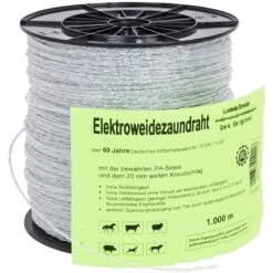 Steuer-Litze 1000 M 21 Steuer-Litze 1000 M -Optimal Ranchzaun Geschäft 42380 Elektroweidezaun Draht Original Steuerdrahtlitze 1000m