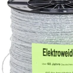 Steuer-Litze 1000 M 17 Steuer-Litze 1000 M -Optimal Ranchzaun Geschäft 42380 Original Steuer Elektrozaundraht kreuzgewickelt feuerverzinkte Eisendraehte