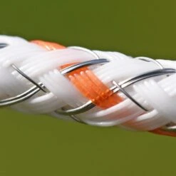 VOSS.farming Weidezaun-Seil BRAID-X 400 M, 6 X 0,20 Niro + 3 X 0,30 Kupfer, Weiß/orange 21 VOSS.farming Weidezaun-Seil BRAID-X 400 M, 6 X 0,20 Niro + 3 X 0,30 Kupfer, Weiß/orange -Optimal Ranchzaun Geschäft 42485 VOSS.farming Profiline Elektrozaunlitze extra hochwertig BraidX