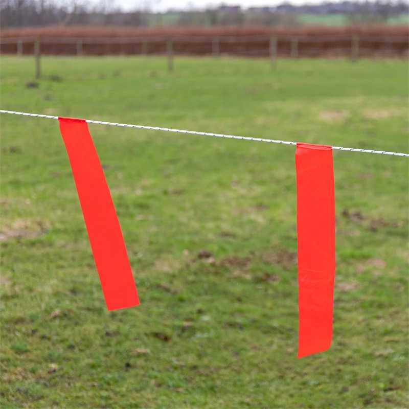 VOSS.farming Fladry Seil Mit Fähnchen, Wild & Wolfsabwehr, 100m, Elektrifizierbar 11 VOSS.farming Fladry Seil Mit Fähnchen, Wild & Wolfsabwehr, 100m, Elektrifizierbar – Bild 9