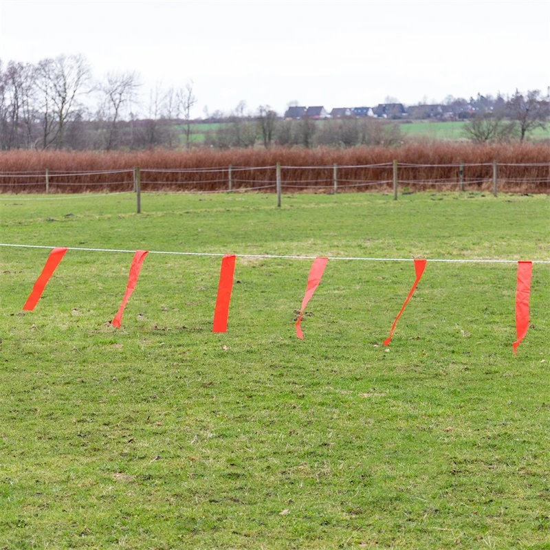 VOSS.farming Fladry Seil Mit Fähnchen, Wild & Wolfsabwehr, 100m, Elektrifizierbar 13 VOSS.farming Fladry Seil Mit Fähnchen, Wild & Wolfsabwehr, 100m, Elektrifizierbar – Bild 11