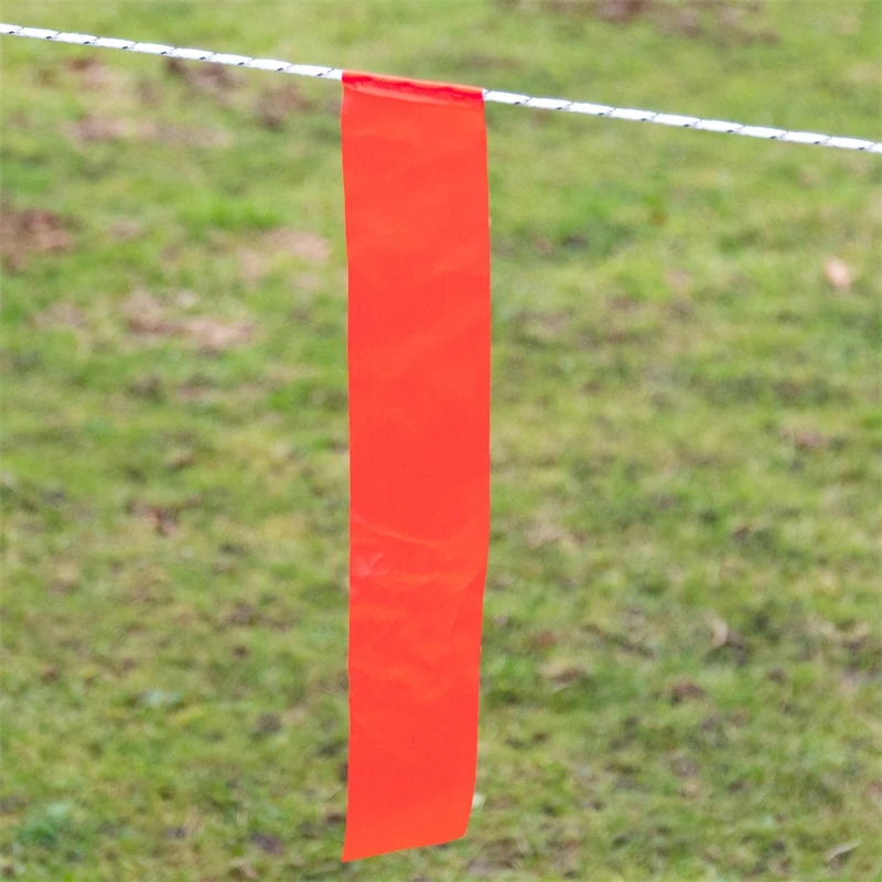 VOSS.farming Fladry Seil Mit Fähnchen, Wild & Wolfsabwehr, 100m, Elektrifizierbar 10 VOSS.farming Fladry Seil Mit Fähnchen, Wild & Wolfsabwehr, 100m, Elektrifizierbar – Bild 8