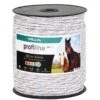 VOSS.farming Weidezaunseil 200m, Ø 6mm, 6x0,25 HPC® Powerleiter, Qualitäts Weidekordel, Weiß -Optimal Ranchzaun Geschäft 42600 VOSS.farming Weidezaunseil Elektrozaunseil HPC Line 1