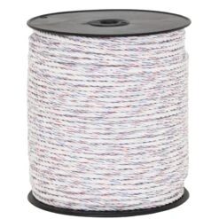 3x VOSS.farming Weidezaunseil 200 M, 6x0,25 HPC® + 5x Verbinder + 2x Warnschild 16 3x VOSS.farming Weidezaunseil 200 M, 6x0,25 HPC® + 5x Verbinder + 2x Warnschild -Optimal Ranchzaun Geschäft 42600 VOSS.farming Weidezaunseil Weidezaunkordel HPC Line