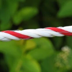 VOSS.farming Weideseil 200m, Ø 6mm, 6x0,25 HPC® Powerleiter, Markenqualität, Weiß-rot 19 VOSS.farming Weideseil 200m, Ø 6mm, 6x0,25 HPC® Powerleiter, Markenqualität, Weiß-rot -Optimal Ranchzaun Geschäft 42604 VOSS.farming HPC Weideseil Elektrozaun Seil 200m weiss rot