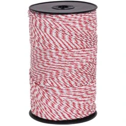 VOSS.farming Weidezaunlitze 400 M, 3x 0,25 Kupfer + 3x 0,20 Niro, Weiß-rot 14 VOSS.farming Weidezaunlitze 400 M, 3x 0,25 Kupfer + 3x 0,20 Niro, Weiß-rot -Optimal Ranchzaun Geschäft 42718 VOSS farming Elektrozaunlitze Profiline weiss rot 1