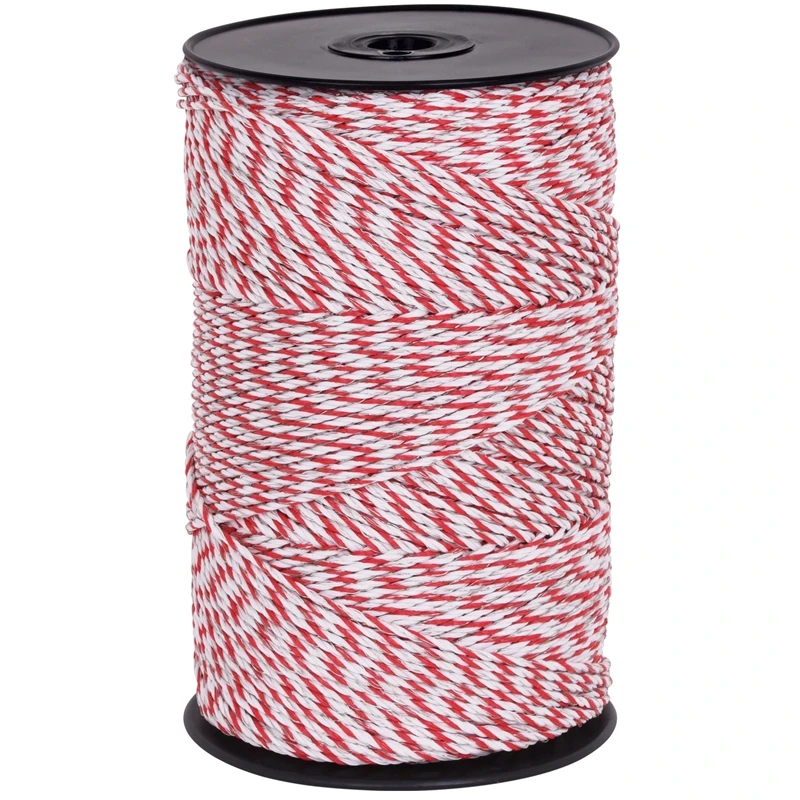 3x VOSS.farming Weidezaunlitze 400m, 3x 0,25 Kupfer + 3x 0,20 Niro, Inkl. 5x Verbinder & Warnschild 6 3x VOSS.farming Weidezaunlitze 400m, 3x 0,25 Kupfer + 3x 0,20 Niro, Inkl. 5x Verbinder & Warnschild – Bild 4