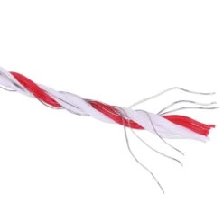 3x VOSS.farming Weidezaunlitze 400m, 3x 0,25 Kupfer + 3x 0,20 Niro, Inkl. 5x Verbinder & Warnschild 25 3x VOSS.farming Weidezaunlitze 400m, 3x 0,25 Kupfer + 3x 0,20 Niro, Inkl. 5x Verbinder & Warnschild -Optimal Ranchzaun Geschäft 42718 VOSS farming Elektrozaunlitzen Profiline weiss rot Detailansicht