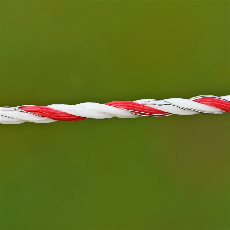 3x VOSS.farming Weidezaunlitze 400m, 3x 0,25 Kupfer + 3x 0,20 Niro, Inkl. 5x Verbinder & Warnschild 9 3x VOSS.farming Weidezaunlitze 400m, 3x 0,25 Kupfer + 3x 0,20 Niro, Inkl. 5x Verbinder & Warnschild – Bild 7