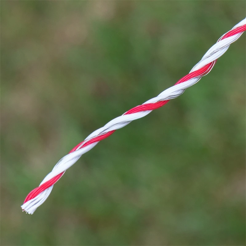 3x VOSS.farming Weidezaunlitze 400m, 3x 0,25 Kupfer + 3x 0,20 Niro, Inkl. 5x Verbinder & Warnschild 19 3x VOSS.farming Weidezaunlitze 400m, 3x 0,25 Kupfer + 3x 0,20 Niro, Inkl. 5x Verbinder & Warnschild – Bild 17