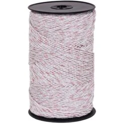 VOSS.farming Weidezaunlitze 400 M, 3x 0,25 Kupfer + 3x 0,20 Niro, Weiß 13 VOSS.farming Weidezaunlitze 400 M, 3x 0,25 Kupfer + 3x 0,20 Niro, Weiß -Optimal Ranchzaun Geschäft 42720 VOSS farming Weidezaun Litze Profiline weiss