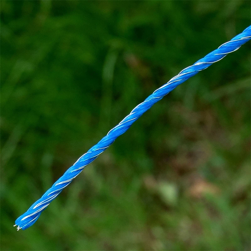 VOSS.farming Weidezaunlitze Wildabwehr 1000m, 3x0,25 Kupfer+3x0,25 Niro, Blau 11 VOSS.farming Weidezaunlitze Wildabwehr 1000m, 3x0,25 Kupfer+3x0,25 Niro, Blau – Bild 9