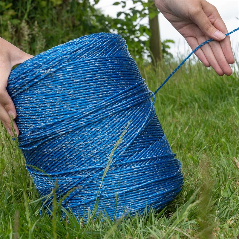 VOSS.farming Weidezaunlitze Wildabwehr 1000m, 3x0,25 Kupfer+3x0,25 Niro, Blau 9 VOSS.farming Weidezaunlitze Wildabwehr 1000m, 3x0,25 Kupfer+3x0,25 Niro, Blau – Bild 7