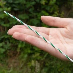 VOSS.farming Weidezaunlitze 400m, 3x0,40 HPC/Ultra, Weiß-grün -Optimal Ranchzaun Geschäft 42735 voss farming weidezaunlitze hpc ultra 400m detail 3