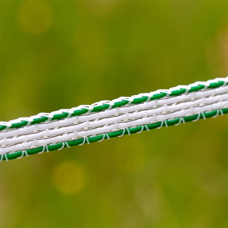 VOSS.farming Weidezaunband 200m, 10mm, 4x0,40 HPC/Ultra, Weiß-grün 11 VOSS.farming Weidezaunband 200m, 10mm, 4x0,40 HPC/Ultra, Weiß-grün – Bild 9