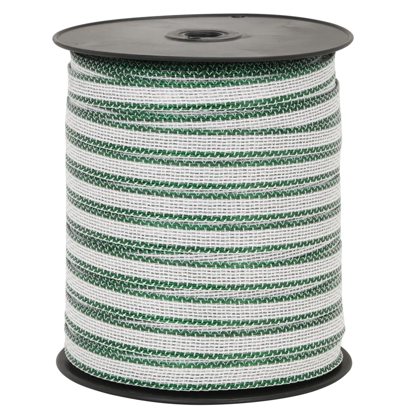 VOSS.farming Weidezaunband 200m, 20mm, 6x0,40 HPC/Ultra, Weiß-grün 4 VOSS.farming Weidezaunband 200m, 20mm, 6x0,40 HPC/Ultra, Weiß-grün – Bild 2
