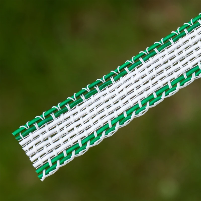 VOSS.farming Weidezaunband 200m, 20mm, 6x0,40 HPC/Ultra, Weiß-grün 9 VOSS.farming Weidezaunband 200m, 20mm, 6x0,40 HPC/Ultra, Weiß-grün – Bild 7
