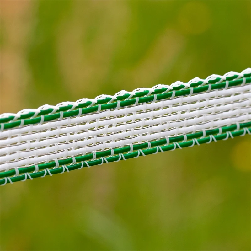 VOSS.farming Weidezaunband 200m, 20mm, 6x0,40 HPC/Ultra, Weiß-grün 12 VOSS.farming Weidezaunband 200m, 20mm, 6x0,40 HPC/Ultra, Weiß-grün – Bild 10