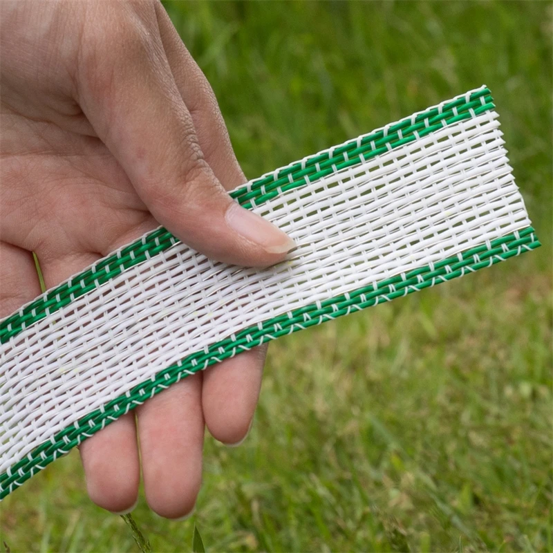 VOSS.farming Weidezaunband 200m, 40mm, 10x0,40 HPC/Ultra, Weiß-grün 9 VOSS.farming Weidezaunband 200m, 40mm, 10x0,40 HPC/Ultra, Weiß-grün – Bild 7