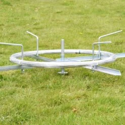 Drahtabroller, Haspel Für Stahldraht, Glattdraht -Optimal Ranchzaun Geschäft 43417 VOSS.farming Drahtabroller frei laufend