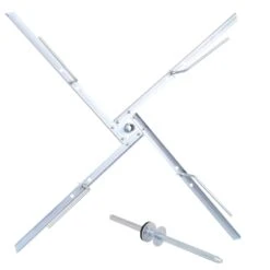 Drahtabroller, Haspel Für Stahldraht, Glattdraht -Optimal Ranchzaun Geschäft 43417 VOSS.farming Drahthaspel Drahtabroller verzinkt und robust